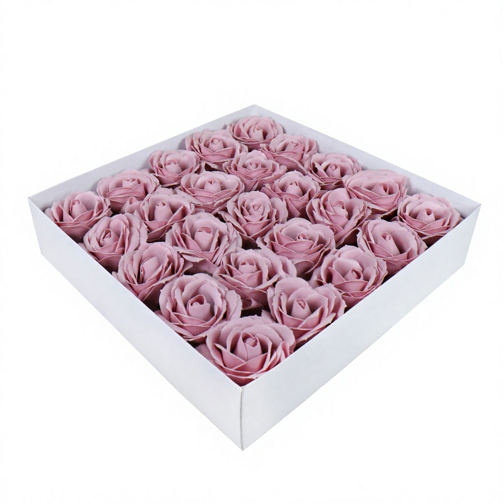 Five-layer rose head-lotus pink