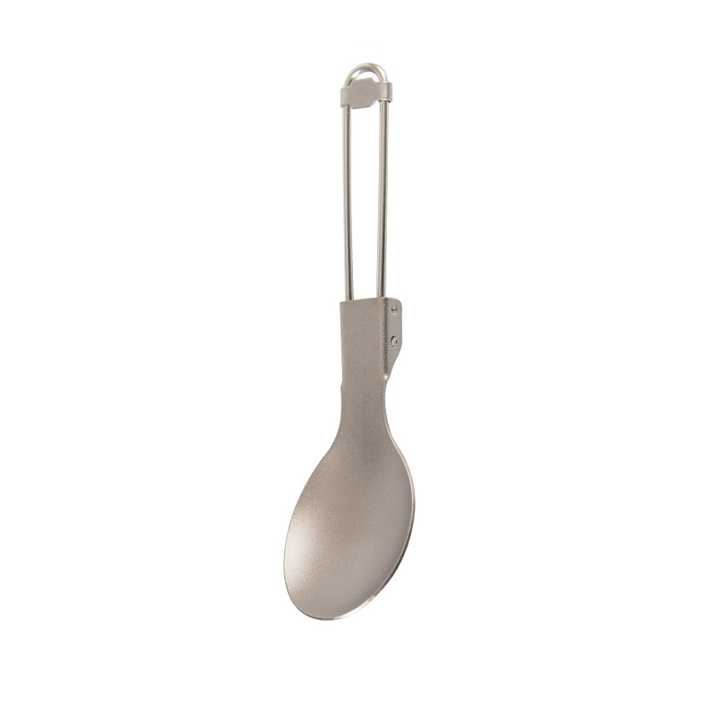 (Pure titanium) type A round spoon