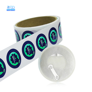 Free <strong>Samples</strong> Tamper-Proof Waterproof Mini RFID NFC Tag Sticker 13.56MHz Frequency PET/PVC N213 QR <strong>Code</strong> for Hotel Payments - Product Image 1