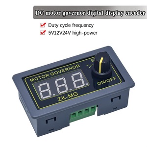 DC 5-30V 12v 24v 5A DC Controller motore PWM velocità regolabile Display digitale Encoder rapporto di frequenza MAX 15A ZK-MG - Product Image 2