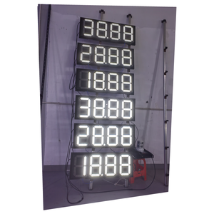 Display a LED per esterni a 7 segmenti led digital board segni di visualizzazione da 12 pollici per la stazione di servizio. - Product Image 2