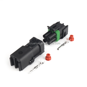 Conector hembra macho impermeable automotriz Delphi PA66 serie 1/2/3/4/6 pin 2,5 - Product Image 6