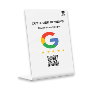 Tarjetas de control de acceso de reseñas de Google programables personalizadas Nfc N213 Tarjeta DE REVISIÓN DE Google con código Qr - Product Image 3
