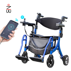 Power Rollator Walker para ancianos Carrito de compras Trolley Silla de ruedas eléctrica para discapacitados Peso ligero eléctrico - Product Image 4