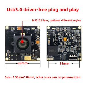 USB3.0 12.0 Million Pixel IMX577 HD <strong>Camera</strong> Module Machine Vision Image &amp; Text Recognition - Product Image 2