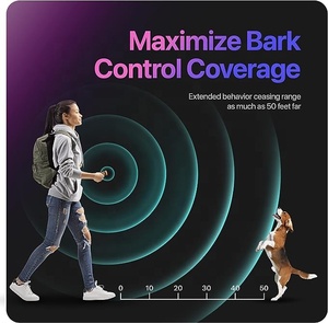 犬のハンドヘルドトランスデューサーを撃退犬のリペラー超音波25khz超音波樹皮防止デバイス - Product Image 3