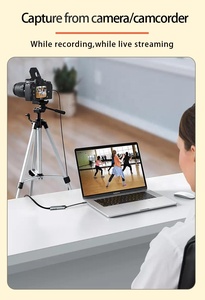<strong>2</strong> in 1 <strong>HDMI</strong> Video to USB 3.0 Audio Video Capture Card / Live Video <strong>Recorder</strong> for Laptop and Camera and Live Broadcasting and More - Product Image 5