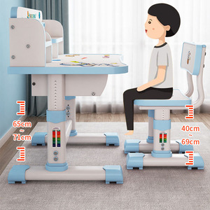 RHS-DC15 Tùy Chỉnh Kích Thước Có Thể Điều Chỉnh Chống Cháy Ván Ép Sinh Viên Bàn Đồ Nội Thất Trường Học Lớp Học Bảng Và Ghế Trẻ Em Trẻ Em Bàn - Product Image 5