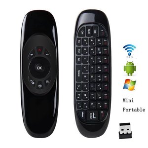 Yapears 2023 C120 2.4G 2 IN 1 Mini tastiera e Mouse Wireless per Android TV Box telecomando ricaricabile Air Mouse - Product Image 2