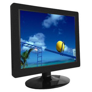 Fábrica más barata 15 pulgadas 4:3 1024*768 TFT LED VGA Monitores de computadora inteligente con AV TV DVI USB - Product Image 2