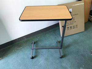 Mesa de comedor de elevación móvil multifuncional con ruedas, mesita de noche, mesa de comedor, mesa pequeña, cuidado del hogar, uso hospitalario - Product Image 2