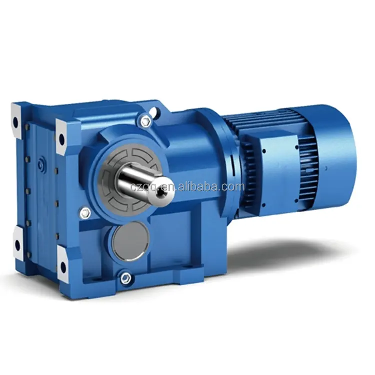 F seri Helical Gear Motor Iron Gearbox listrik pengurang kecepatan untuk industri mesin pertanian OEM dan ritel didukung Gearbox