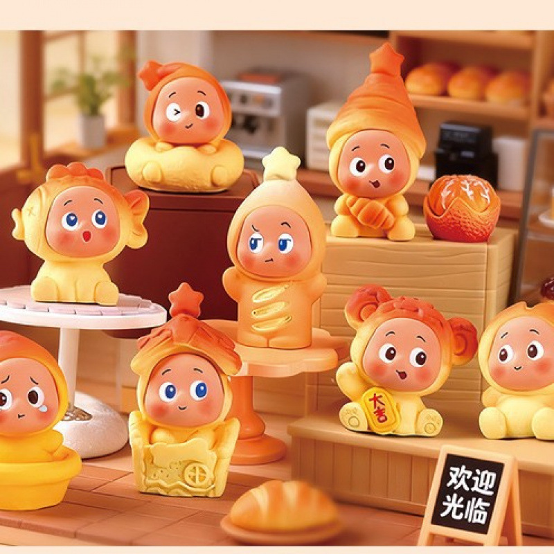 Un ensemble de 8 figurines "Star People" - avec autocollants adhésifs