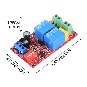 5V/12V/24V DC Motor Controller Module Forward Reverse Relay Board <strong>Switch</strong> <strong>Control</strong> Relay Module With Timing <strong>Switch</strong> - Product Image 6