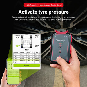 TopDiag PS001 BLE5.0 Automobil-Diagnosegeräte kostenloses für das gesamte Leben Update Online-OBD2-Scanner mit BT TPMS Sensorprogrammierungstool - Product Image 5
