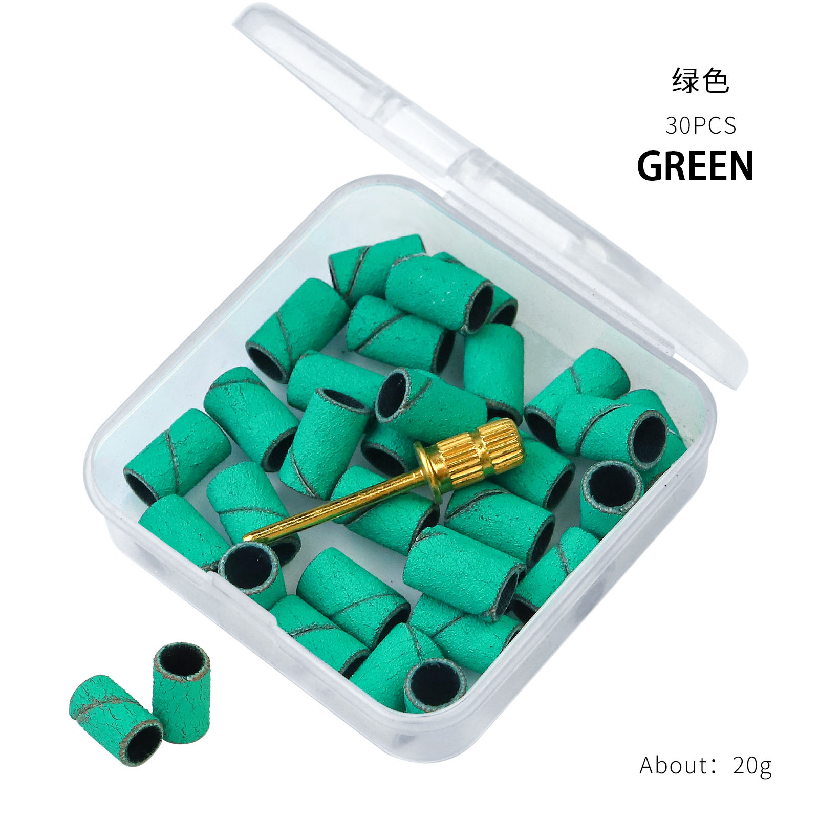 30 PCS Boxed sand ring 4#