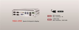Intel Celeron I3/i5/i7 Core Industrial Automation Barebone <strong>System</strong> Industrial Fanless <strong>Embedded</strong> <strong>Computers</strong> NIS-H898 - Product Image 5