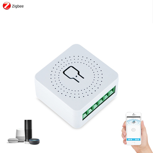 Zigbee Minischaltermodul 16 A funktioniert mit Tuya intelligenter Lebens- und Unterstützungs-Zwei-Wege-Doppelschalter - Product Image 2