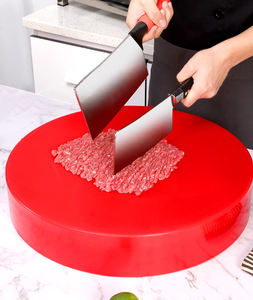 Tùy chỉnh kích thước tinh khiết PE nhựa thớt Board Vòng <span class=keywords><strong>butcher</strong></span> cắt khối cho đồ dùng nhà bếp - Product Image 5