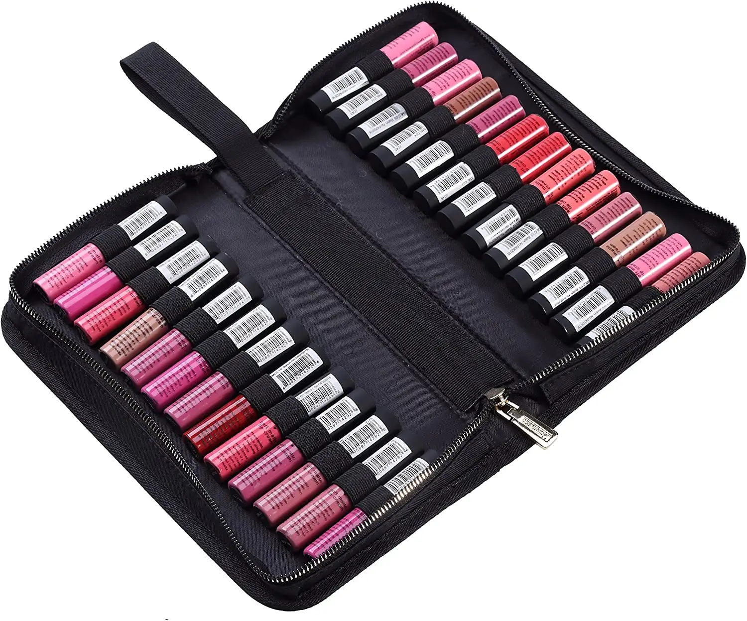 Lippenstift Organizer Tasche Lippenstift Halter Fall 22 Slots Reise Lippenstift Trage tasche Makeup Cosmetic Organizer