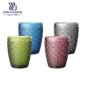 Factory Goblet 315ml Machine Press Copas De <strong>Vino</strong> Color <strong>Wine</strong> Glass Stemware Goblet with Spray Color Brazil Glass Cups for <strong>Wine</strong> - Product Image 3