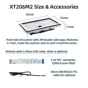 XT206M2 QR <strong>Code</strong> USB Barcode Scanner Barcode <strong>Reader</strong> Module Scan Bar <strong>Code</strong>
