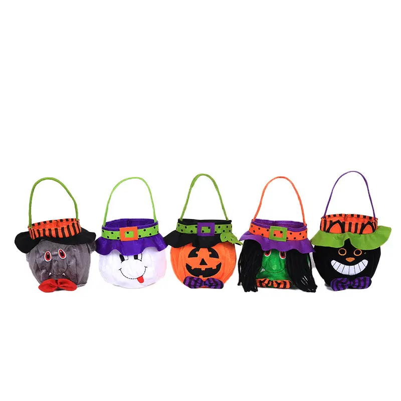 Halloween cartoon candy bag witch pumpkin children's holiday candy bags