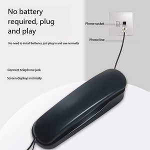 Telepon Dinding AIsmartlink, Telepon Kamar Hotel, Ekstensi Dinding, Telepon Gantung Kecil E-phone - Product Image 4