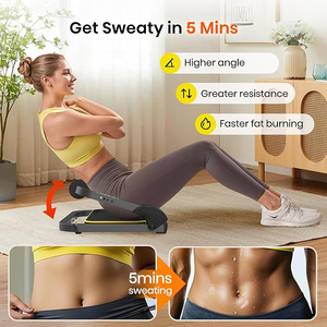 Home <strong>Exercise</strong> for <strong>Ab</strong> Crunch Machine 330 LBS Weight Capacity Sports Entertainment Workout Equipment
