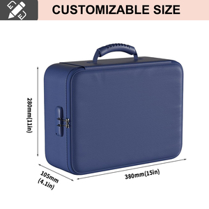 Chống cháy hộp tài liệu với khóa và khoang nhiệt cách điện không thấm nước tập tin tổ chức cho giấy chứng nhận và hộ chiếu - Product Image 3