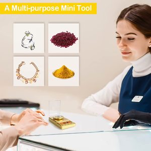 Professionele Draagbare Digitale Gramschaal 50G/0.001G Sieraden En Poedermedicijn Cal Gewicht Batterij Aangedreven - Product Image 6