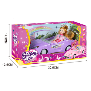 QSของขวัญส่งเสริมการขายพลาสติกรีโมทคอนโทรลรุ่นรถของเล่น 3 สี 1:18 Scale 4CH R/Cจําลองรถของเล่นมินิตุ๊กตา - Product Image 6