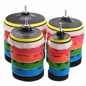 Best 7Pcs/Set 3''5''6''7'' Buffing Sponge <strong>Polishing</strong> Pad Hand <strong>Tool</strong> Kit for Car Polisher Compound <strong>Polishing</strong> Thread Abrasive <strong>Tools</strong> - Product Image 5