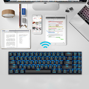 71 <strong>Keys</strong> Wired/bt Mechanical <strong>Keyboard</strong> Dual Mode <strong>Wireless</strong> Mechanical <strong>Keyboard</strong> for Pc Tablet Phone Arabic <strong>Keyboard</strong> - Product Image 3