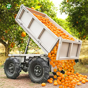 Transportador Eléctrico a Control Remoto para Huertos y Granjas <span class=keywords><strong>UTV</strong></span> ATV 4x4 Todoterreno con Remolque Volquete - Product Image 1