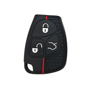 <strong>For</strong> Mercedes Benz Silicone Remote Car <strong>Key</strong> Fob Case Cover Holder Shell C B E R Class GL CLS CLK SLK W203 W211 W204 2/3 Buttons - Product Image 1