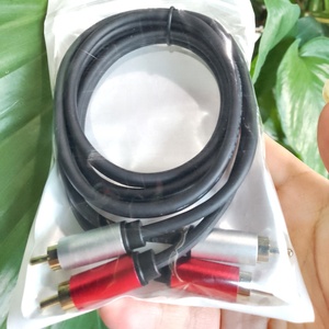 双RCA至2 RCA音频聚氯乙烯电缆公插头至公插头 - Product Image 2