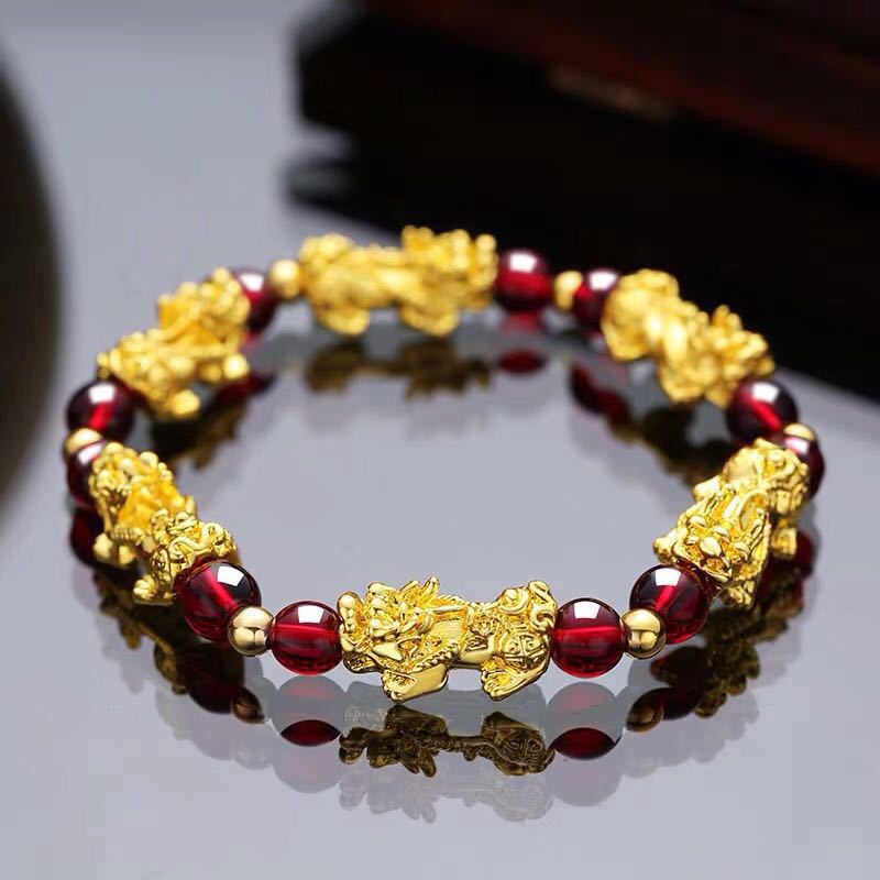 Rouge 10mm Intervalle or grenat