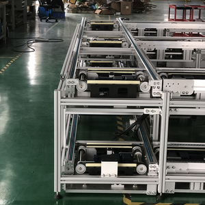 Pallet Handing Automatic Double Speed Free Flow Chain Conveyor Logistics Warehouse <strong>Automated</strong> Pallet Conveyor <strong>System</strong> - Product Image 2