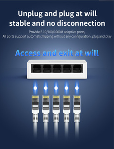 COMFAST CF-SG53 Mini 5-Port Gigabit 10/100/1000Mbps Desktop-Netzwerk-Switch für den Heim-oder Büro gebrauch - Product Image 5