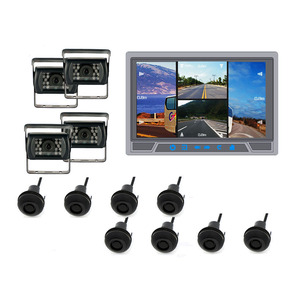 Sistema de Monitoreo de punto ciego para vehículos de saneamiento, kit de radar anticolisión delantero y trasero, kit de cámara para 360 grados Protección - Product Image 4