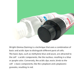 Wright-Giemsaクイックステインキット2 * 250mLまたは2 * 500mLカタログなしPH1793保存可能RT期間染色24か月