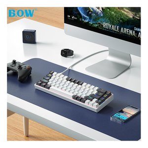 Good Selling G68S <strong>Custom</strong> ABS Doubleshot Keycaps Mini 68 Keys Mechanical <strong>Keyboards</strong> Mixed Color Backlight <strong>for</strong> <strong>Computer</strong> - Product Image 1