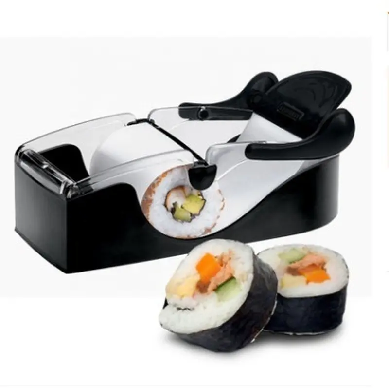Kitchen Gadget Sushi Roll Maker DIY Rice Roller Mold Perfect Cutter Easy Sushi Making Machine Sushi Roller Maker