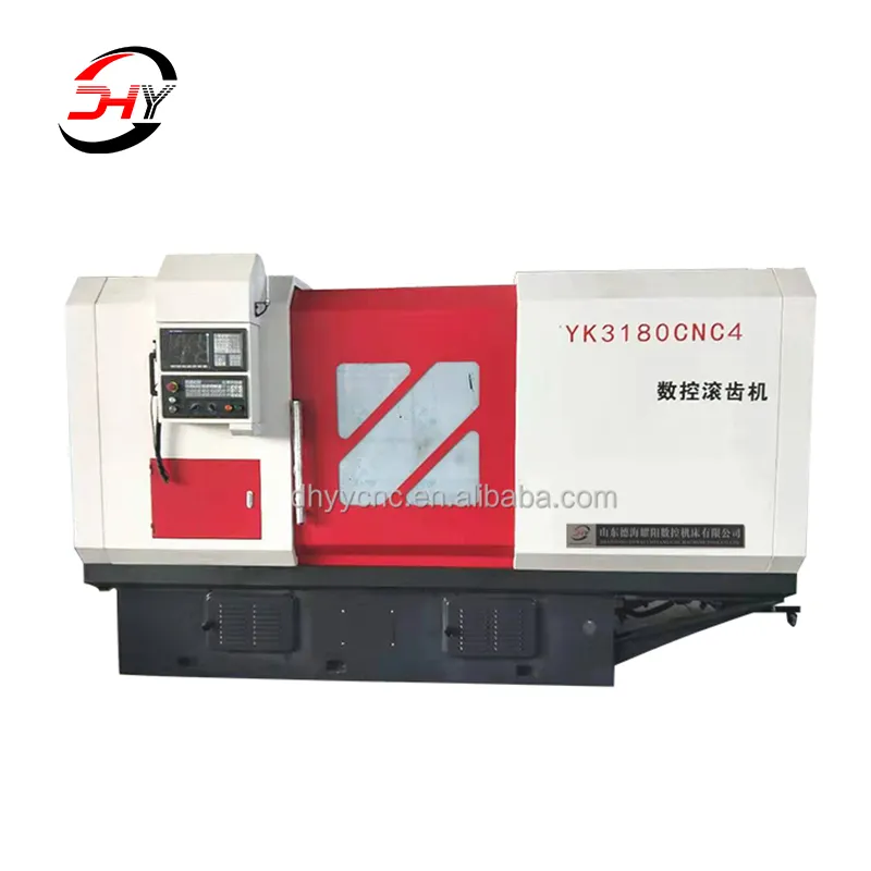 ISO CE YK3180 Talladora de engranajes de 4 ejes Máquina talladora de engranajes automática Nivel de precisión 6