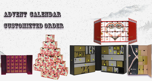 Với Ribbon Tùy Chỉnh Thêm Khổng Lồ Bao Bì Advent Lịch Lớn Lớn Cứng Nhắc Các Tông Hộp Quà Tặng Cho Hiện Nay - Product Image 4