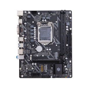 H510M LGA1200 (Intel 11th/10th Gen) Micro-ATXマザーボード (PCIe 4.0、M.2 1Gb LAN、DP、D-Sub、USB 3.2 Gen 1、COMヘッダー - Product Image 1