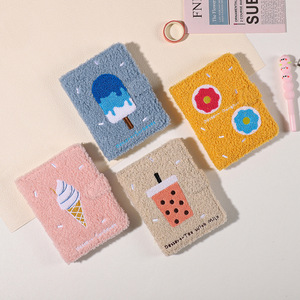 Lacon tùy chỉnh A6 Nhật Ký đáng yêu Kawai mềm Bìa phim hoạt hình sang trọng động vật máy tính xách tay Nhật Ký kế hoạch - Product Image 2