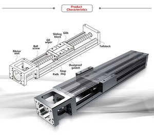 KK60 Robot de eje único Etapa de actuador lineal multieje para un rendimiento mejorado - Product Image 1