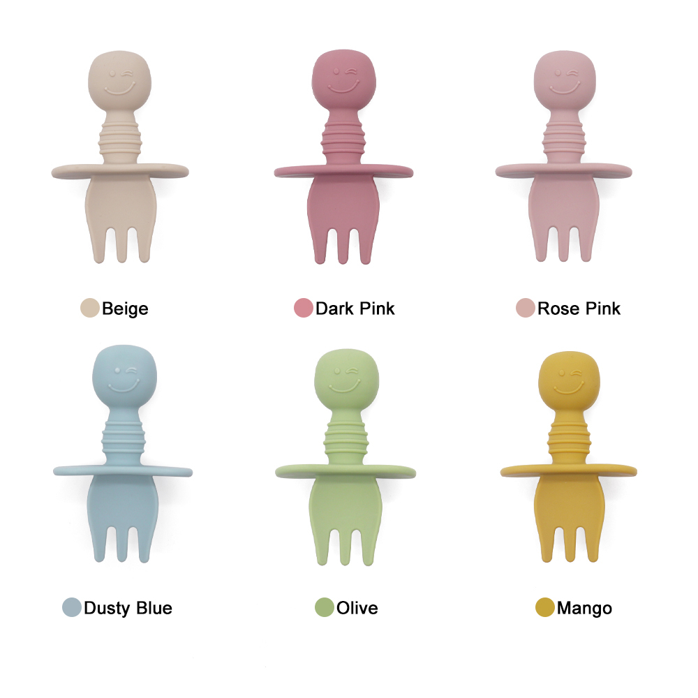 Fourchette silicone